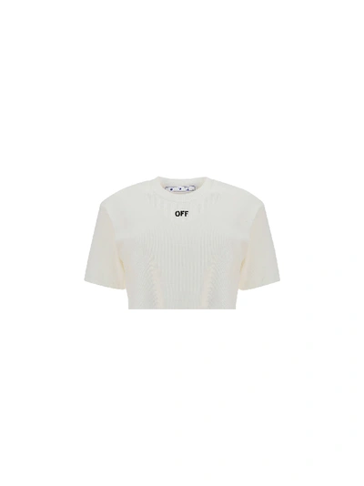 Off-white Top In White Blac