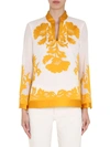 TORY BURCH APPLIQUÉ TUNIC SHIRT,70383 104