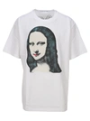 OFF-WHITE OFF WHITE MONA LISA-PRINT OVERSIZED T-SHIRT,11420906