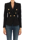 BALMAIN BUTTONS BLAZER BLACK,11421736