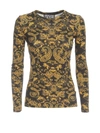 VERSACE JEANS COUTURE PRINTED HOODE SWEATSHIRT,11420603