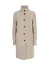 HARRIS WHARF LONDON WOMEN EGG SHAPED COAT BOILED WOOL,11420583