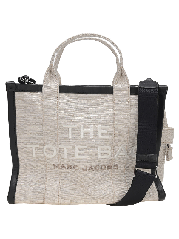 Marc Jacobs The Summer Small Traveler Tote Bag In Black White | ModeSens