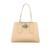 LONGCHAMP LARGE SHOPPING BAG IN TEXTURED LEATHER,11423253
