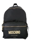 MOSCHINO BACKPACK WITH LOGO,11422995