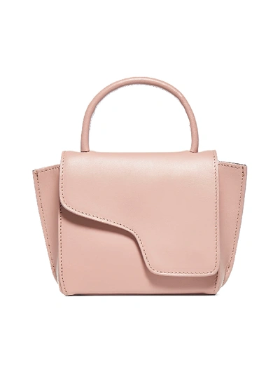 Atp Atelier Montalcino Mini Calfskin Bag In Khaki Rose