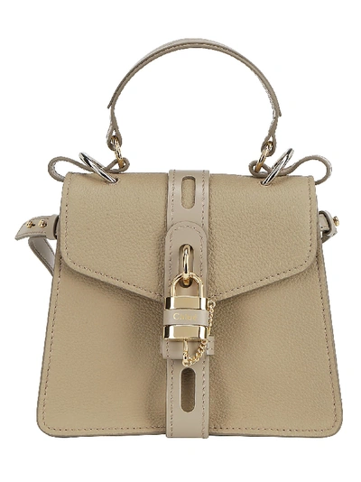 Chloé Small Day Shoulder Bag In Motty Grey