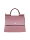 DOLCE & GABBANA SICILY BAG 58 SMALL IN CALF LEATHER,11419862