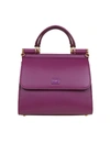 DOLCE & GABBANA SICILY BAG 58 SMALL IN CALF LEATHER,11419845