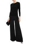 CAROLINA HERRERA SILK-CADY WIDE-LEG PANTS,3074457345622905173