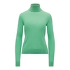 Ralph Lauren Cashmere Turtleneck Sweater In Pale Green