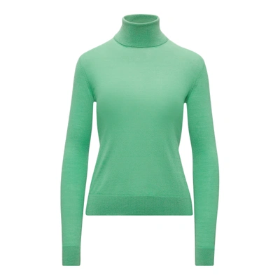 Polo Ralph Lauren Cashmere Turtleneck Sweater In Pale Green
