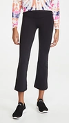 Splits59 Raquel High Waist Cropped Pants In Black