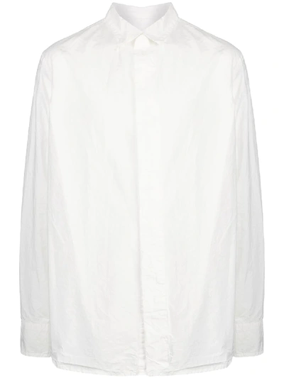 Casey Casey Oversized Shirt In White