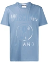 MOSCHINO DOUBLE QUESTION MARK PRINT T-SHIRT