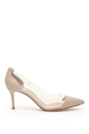 GIANVITO ROSSI PLEXI 70 PUMPS,11425039