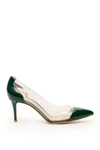 GIANVITO ROSSI PLEXI 85 PUMPS,11424610