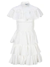 PRADA RUFFLED DRESS,11265830