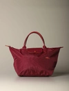 LONGCHAMP BAG IN NYLON WITH EMBROIDERED LOGO,11425338