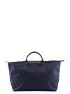 Longchamp Le Pliage Club Small Top-handle Tote Bag In Navy