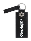 OFF-WHITE QUOTE-MOTIF KEY HOLDER