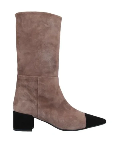 Anna F Boots In Light Brown