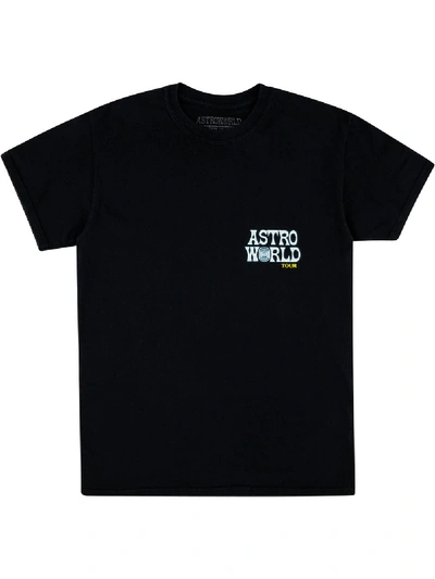 Travis Scott Astroworld Astroworld Staff T-shirt In Black