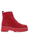 Paloma Barceló Ankle Boot In Red