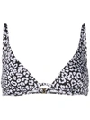 MC2 SAINT BARTH WINONA LEOPARD BIKINI TOP