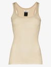 ISABEL MARANT ÉTOILE NEUTRALS LOUISA RIBBED TANK TOP,TS077120A062E15432445