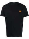 Kenzo Tiger Motif Crew Neck T-shirt In Black