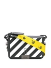 OFF-WHITE DIAGONAL BINDER CLIP 斜挎包