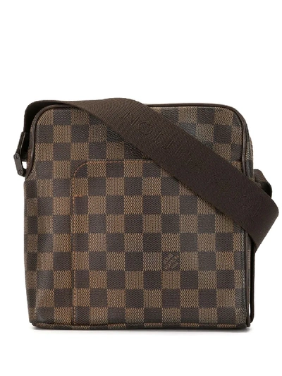 Pre-owned Louis Vuitton  Olav Pm Crossbody Bag In Brown