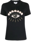 Kenzo Classic Eye Graphic Tee In Black