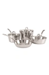 VIKING CONTEMPORARY 7-PIECE 3-PLY COOKWARE SET,4513-3S07