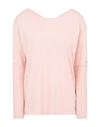 Casall T-shirts In Light Pink