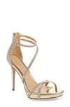 JEWEL BADGLEY MISCHKA GALEN STRAPPY PLATFORM SANDAL,JW2368