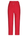 LIU •JO LIU •JO WOMAN PANTS RED SIZE 8 POLYESTER, ELASTANE,13489902DQ 5