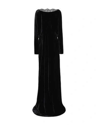 Vionnet Long Dresses In Black