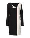 Hanita Short Dress In Black