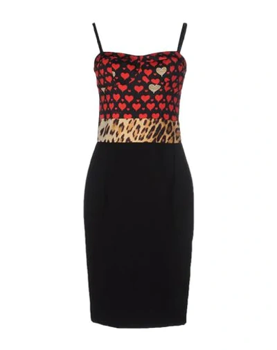 Cavalli Class Knee-length Dress In Black