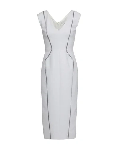 Amanda Wakeley Knee-length Dress In White