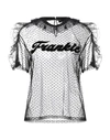 Frankie Morello Blouses In Black