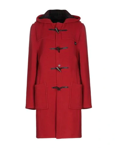 Gloverall Coat In Red