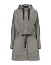 BELSTAFF BELSTAFF WOMAN OVERCOAT GREY SIZE 10 COTTON, ELASTANE,41978343MO 2