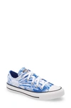Converse Chuck Taylor All Star Tie Dye Low Top Sneaker In Game Royal/ White