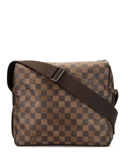 Pre-owned Louis Vuitton  Naviglio Messenger Bag In Brown