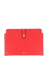 MULBERRY SNAP-FASTENING LOGO CLUTCH BAG