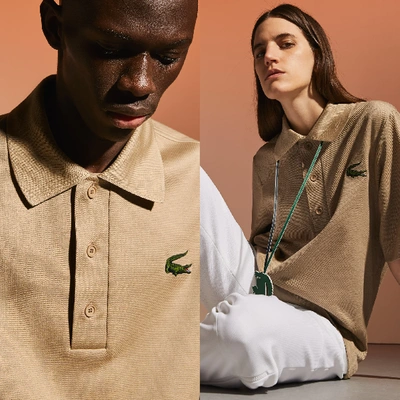 Lacoste Clothing > Tops > Polos In Beige