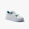LACOSTE MEN'S COURT SLAM TUMBLED LEATHER SNEAKERS